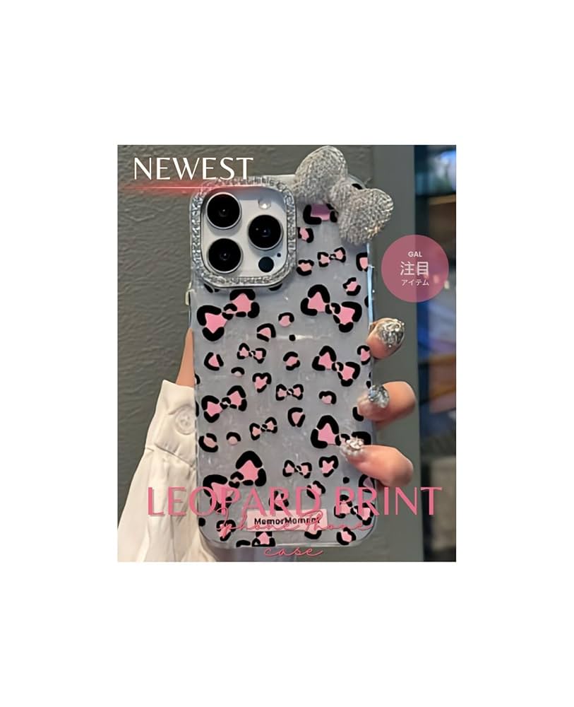Amazon.co.jp: スマホケース iphone ケース ギャル リボン