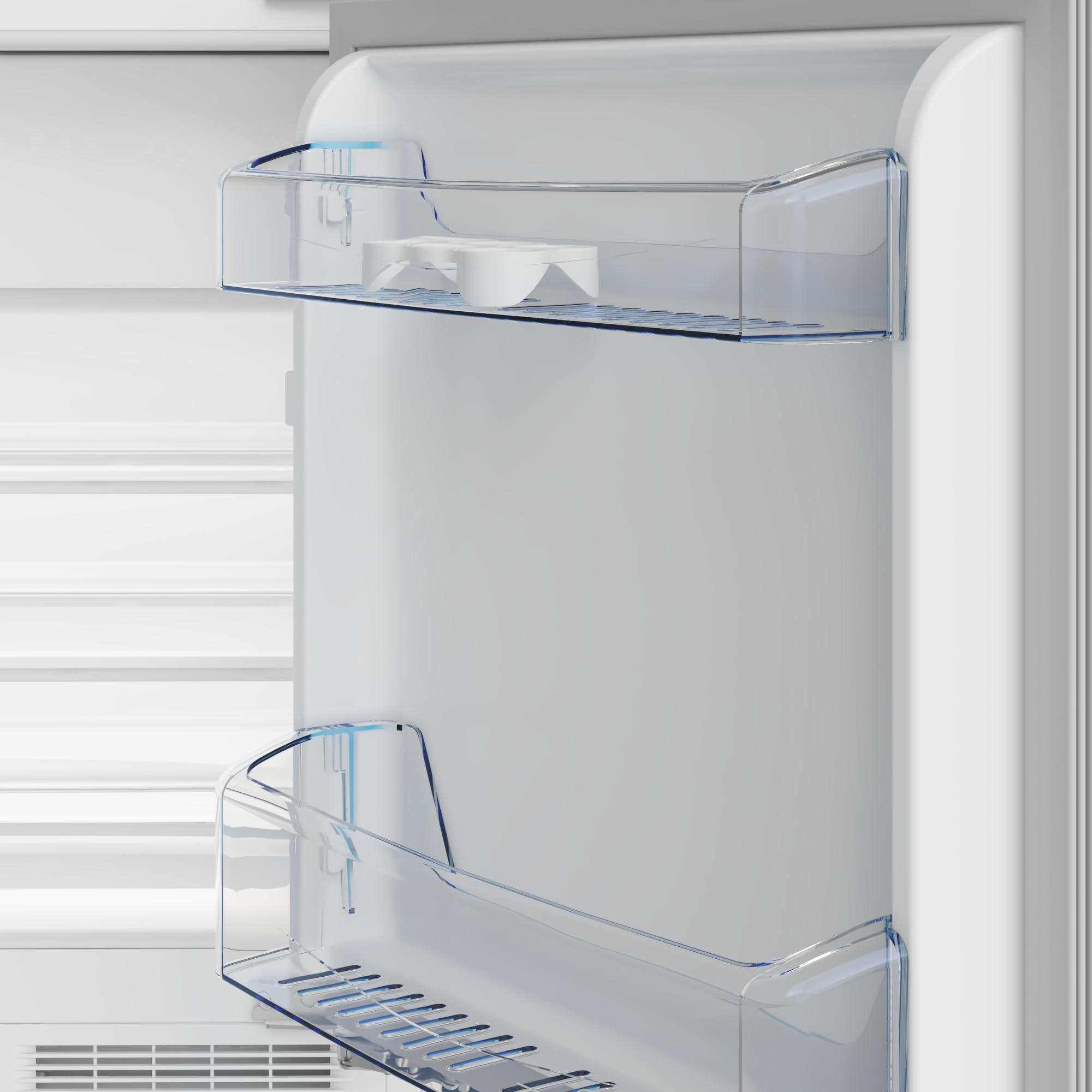 BEKO BU1153HCN - Réfrigérateur intégrable Table Top 107L (92+15L) - Froid statique - L59,5x H81,8cm - Blanc