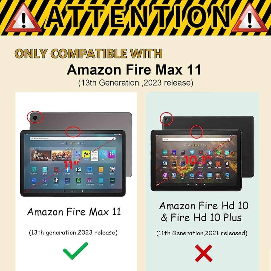 Amazon.com: FUYOCWE for Fire Max 11 Case (13th Generation