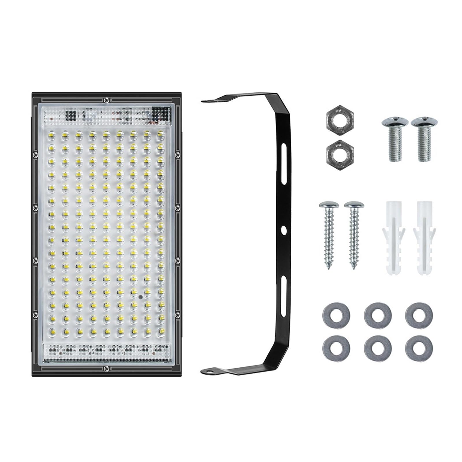 Feux de sécurité projecteur LED 200W IP65 applique murale étanche pour éclairage extérieur - 8
