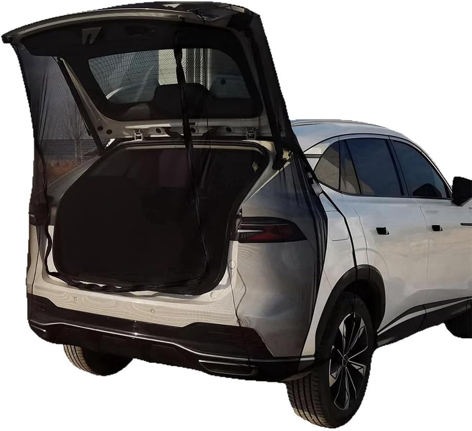 Car Tailgate Mesh Screen for C5 MG ZS EV 2019-2026 Bug Screens Mosquito Net Camping Essentials Accessories