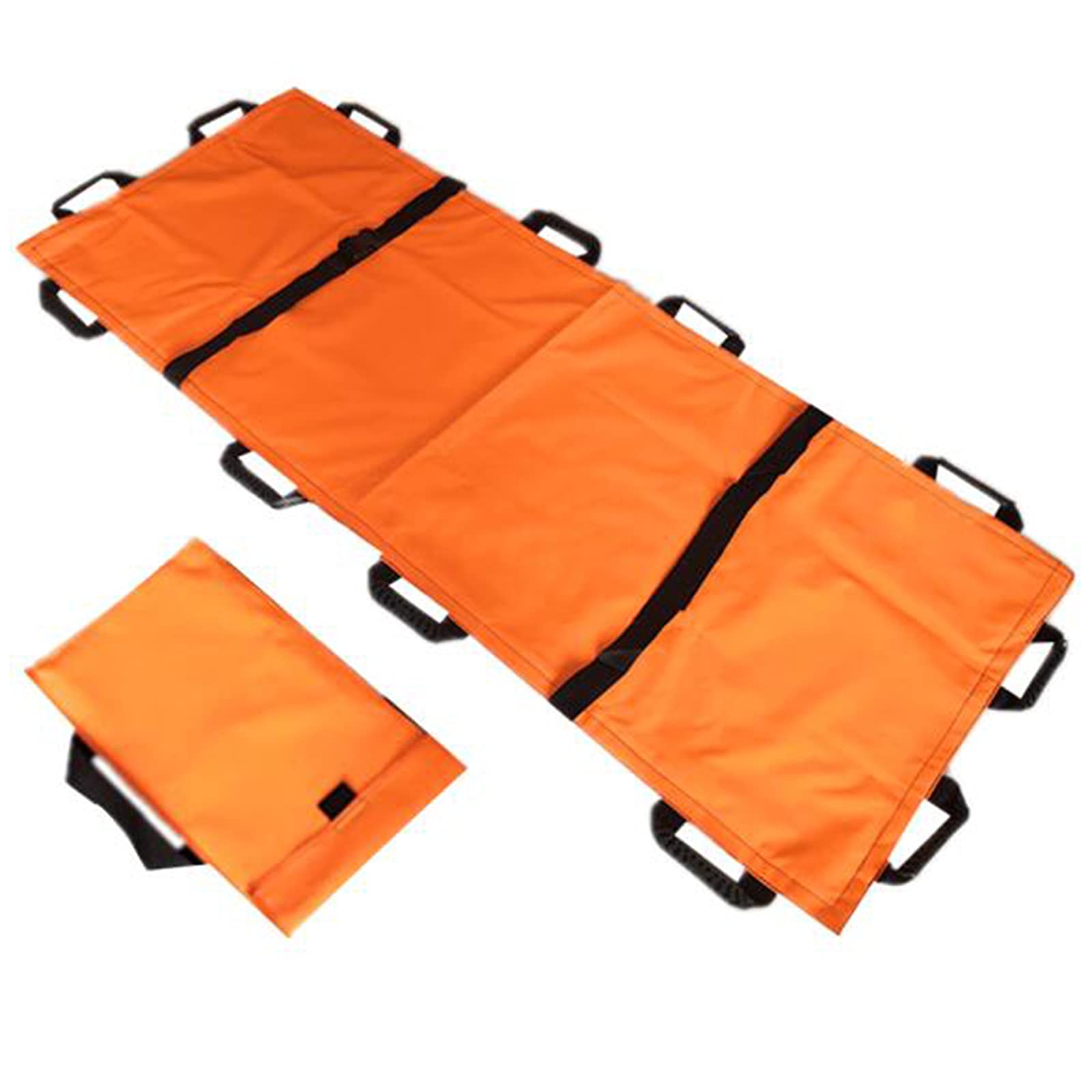 SWENEEN Portable Transport Unit Folding Stretcher Emergency Rescue Back Stretcher For Patient Transfer Casualty Evacuation For Hospital Clinic Home Sports Venues Ambulance Load B,