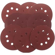 HIDIZ 8 Hole Sandpaper Disc Multi-Grit, Sandpaper Kit Size 150 180 240 320 400
