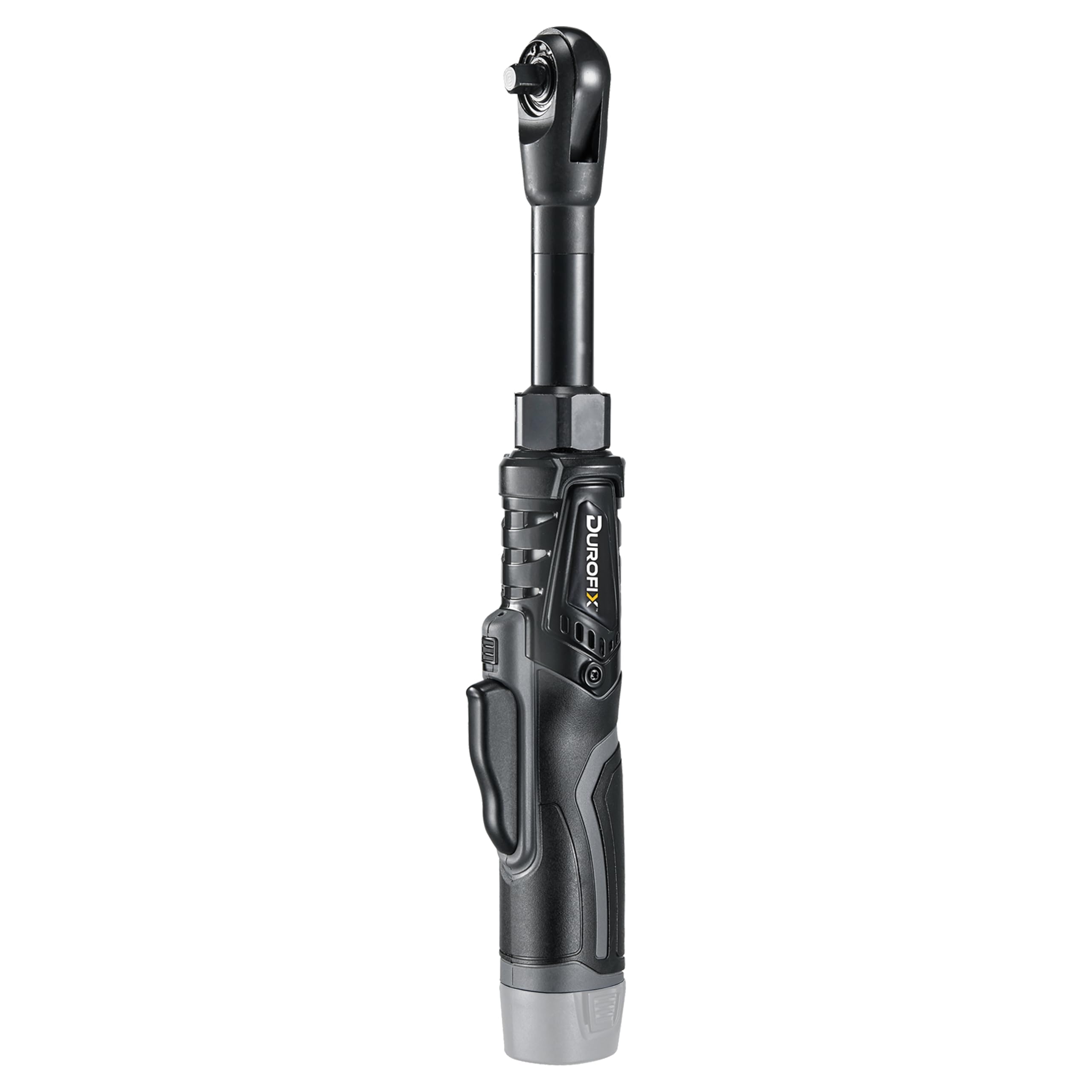 Durofix Black Rw1221-3T G12 3/8" Brushless Extended Cordless Ratchet Wrench Power Tool Kit | Compatible With The 12V (10.8V) Lithium-Ion G12 Battery (Batteries Not Included, Bare Tool Only)