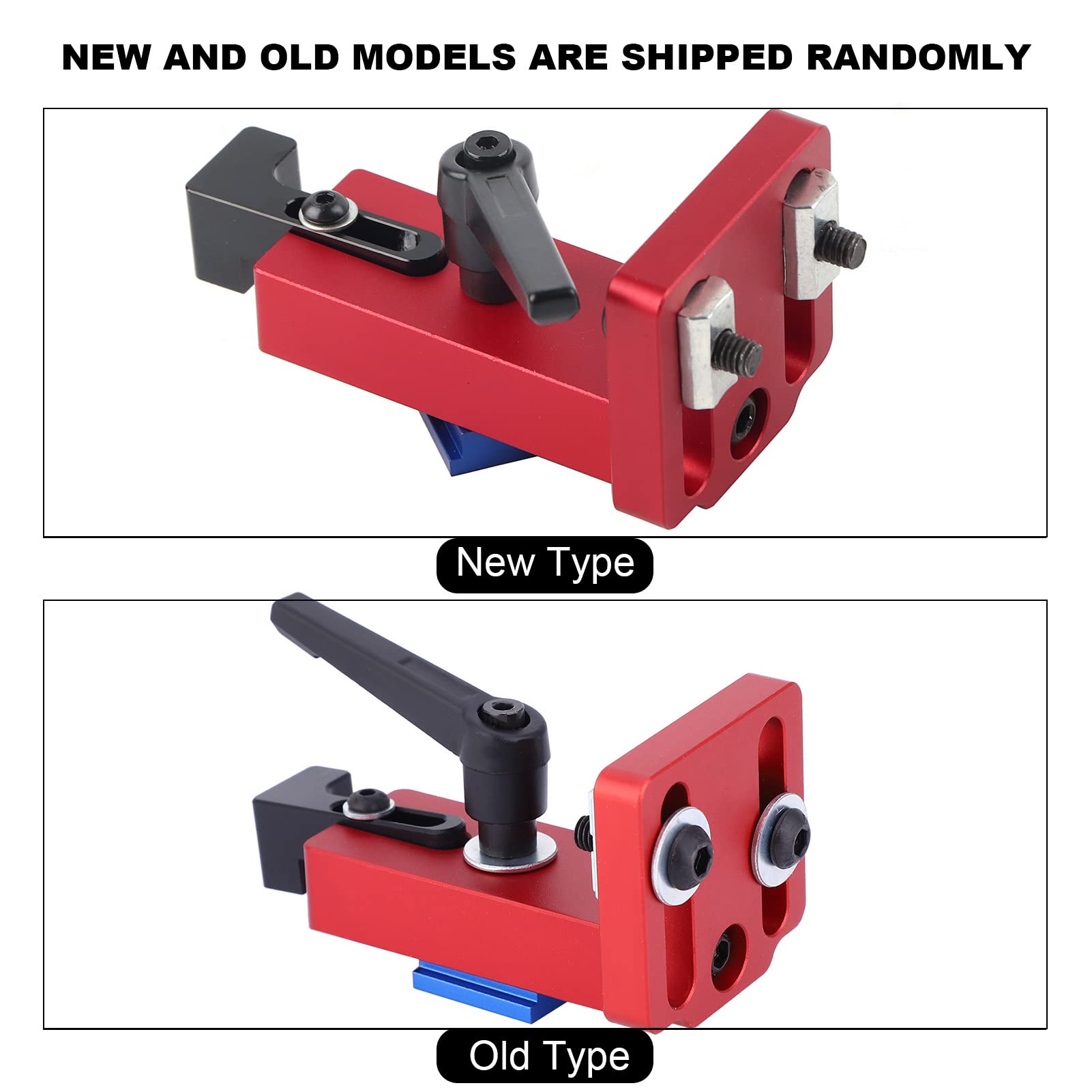 45 Type Chute Locator Aluminium Alloy Backing Connector Miter Track Stop Woodworking Guide Rail Tool - Image 3