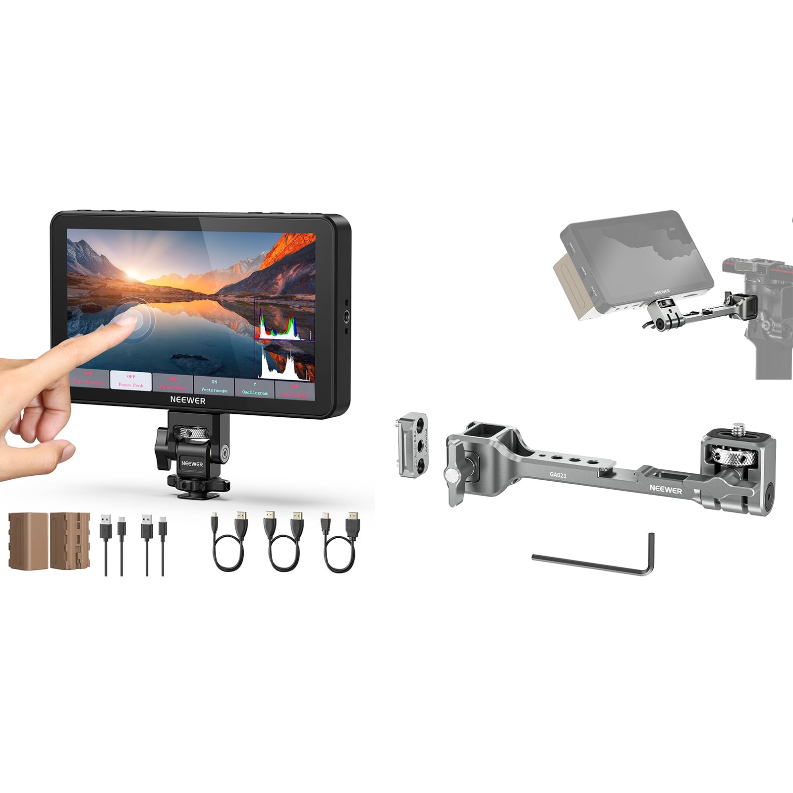 NEEWER F700 7インチカメラフィールドモニター Amazon.com : NEEWER F700 7