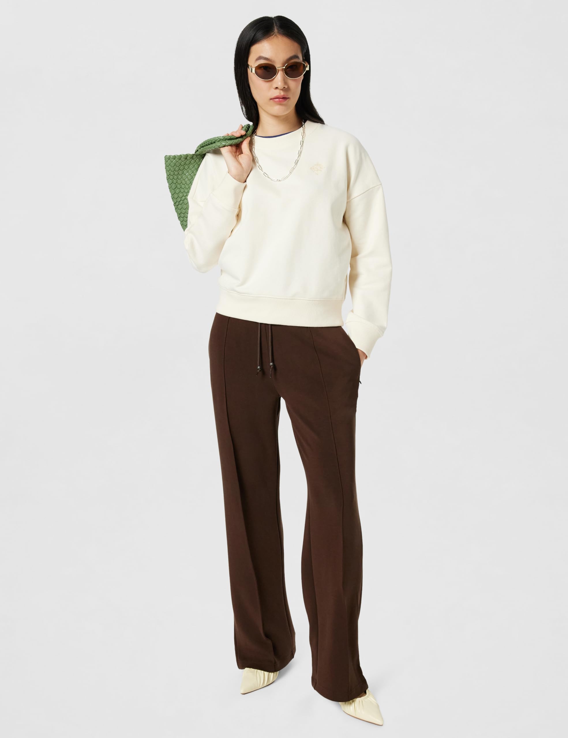 Scotch & Soda Embroidered Sweatshirt Maglia di Tuta Donna