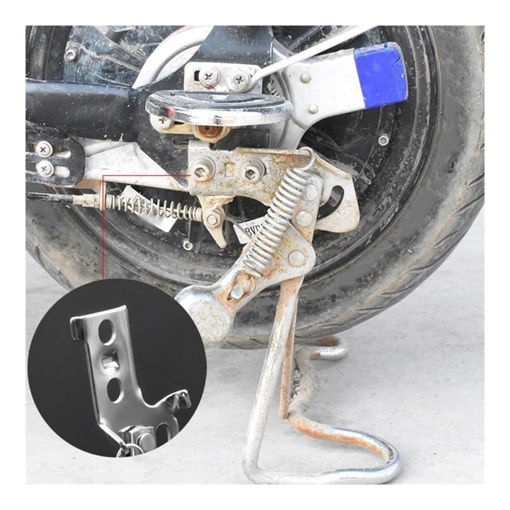 Cavalletto per Biciclette cavalletti 1pc Ebike Cavalletto 14 16 18in Bici Bicicletta Basamento Goccia Doppia Gamba Parcheggio Cremagliera Mountain Bike Accessori Per Biciclette Strada