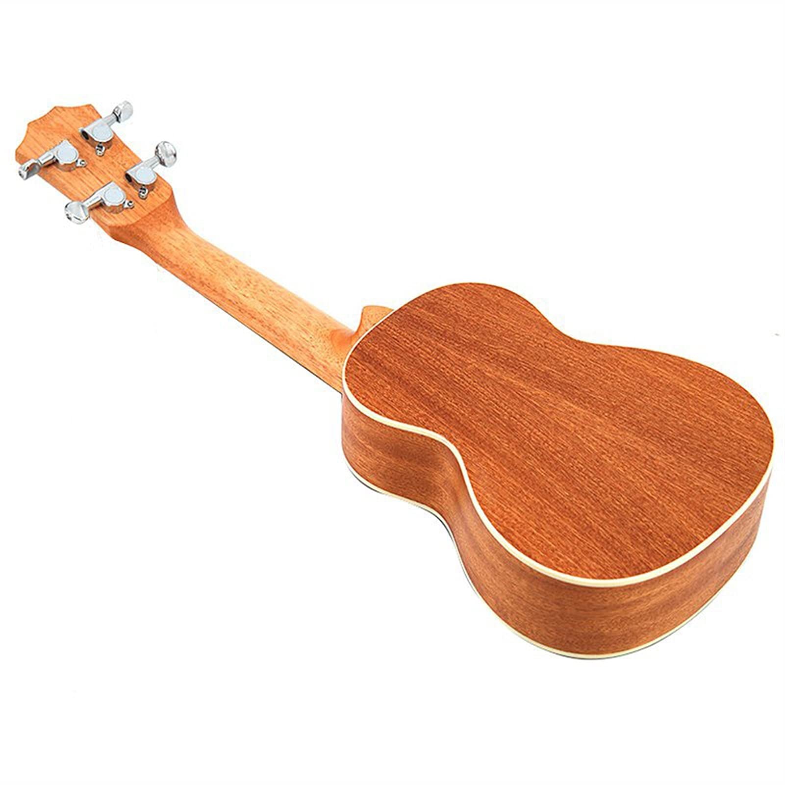 Ukulele Bausatz Konzert-Ukulele 21-Zoll- Sopranistik Ukulele Hawaii Hawaiianische Mini- Gitarre Sapele 4 Saiten Gitarre Für Anfänger Gitarrist