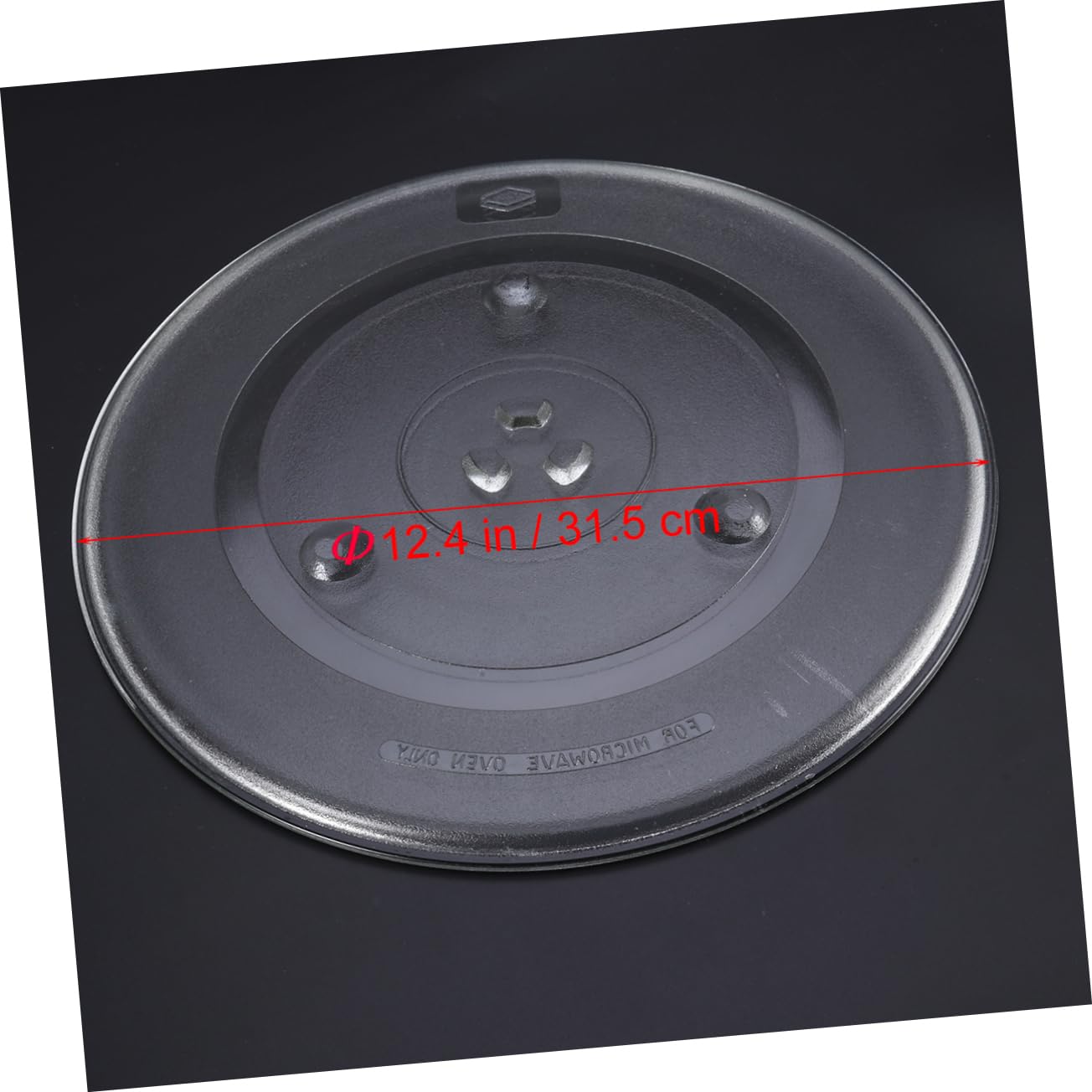 COLLBATH Plateau Tournant De Remplacement Pour - Plateau En Verre Facile À Installer