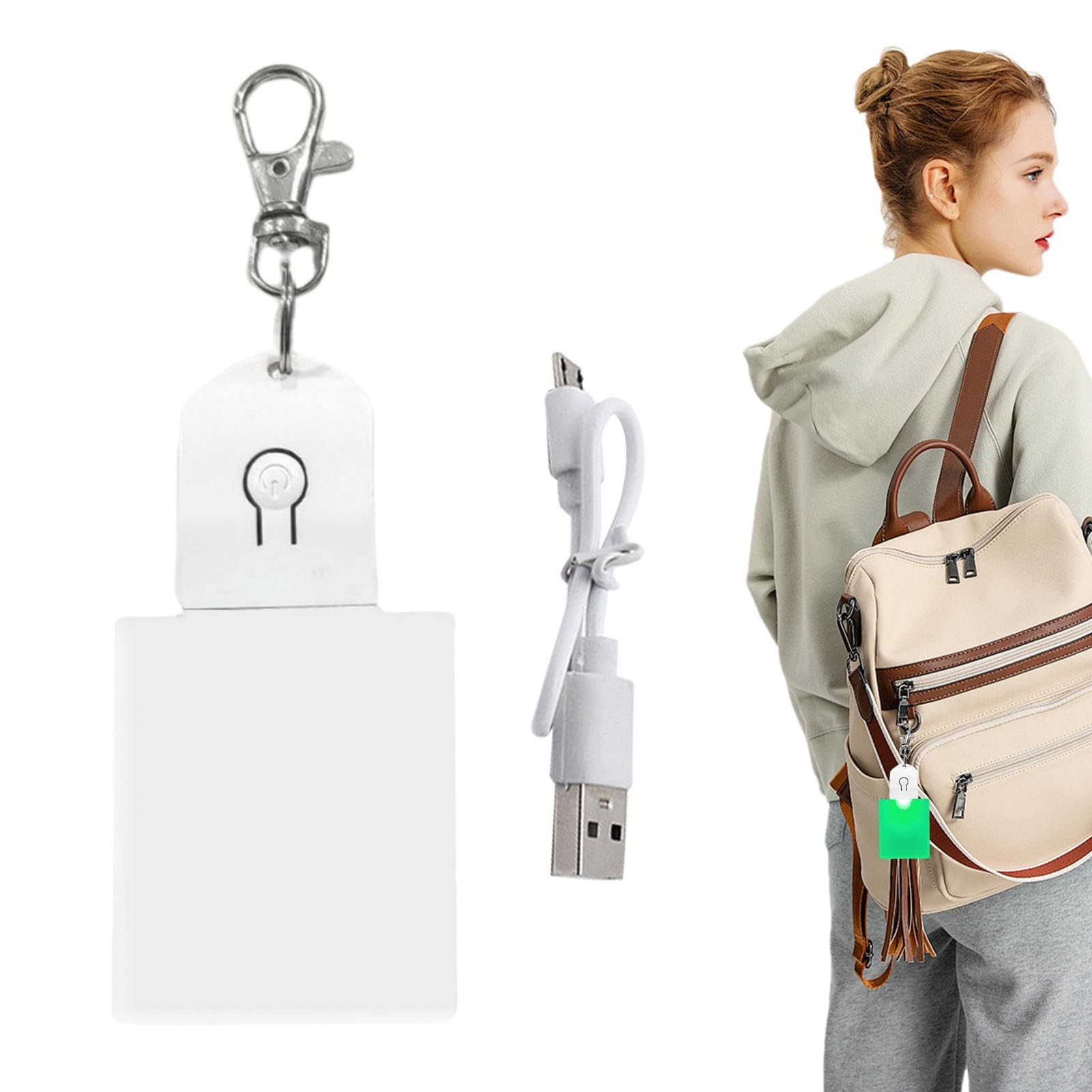 Bag Light for Handbag - Purse Lamp | Purse Light | LED keychaiin Light | Handbag Light | Rechargeable Tiny Led Light keychaiin | Portable Purse Accessories | Dangling Night Light for Bag Purse