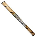 Generic Natural Bamboo Rainstick Shaker Hand Painted Designs. (24 Inch, Giraffe ABR)