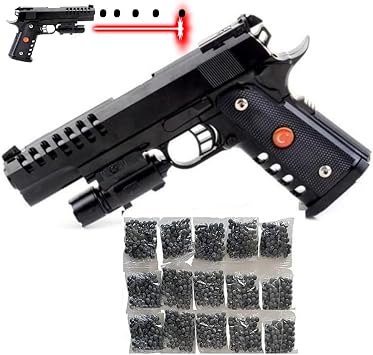 Lazerli Boncuklu Tabanca Boncuk Atan 15 Paket Boncuk Hediye