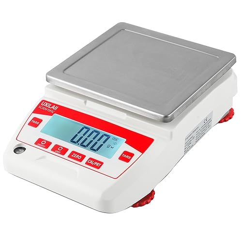 Báscula de laboratorio Big Pan 176.37 oz 0.00 oz Unidad DWT Balanza analítica de precisión digital 10 mg Alta Escala electrónica de joyería Báscula