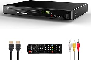HD Blu-Ray Disc Player for TV, 1080P