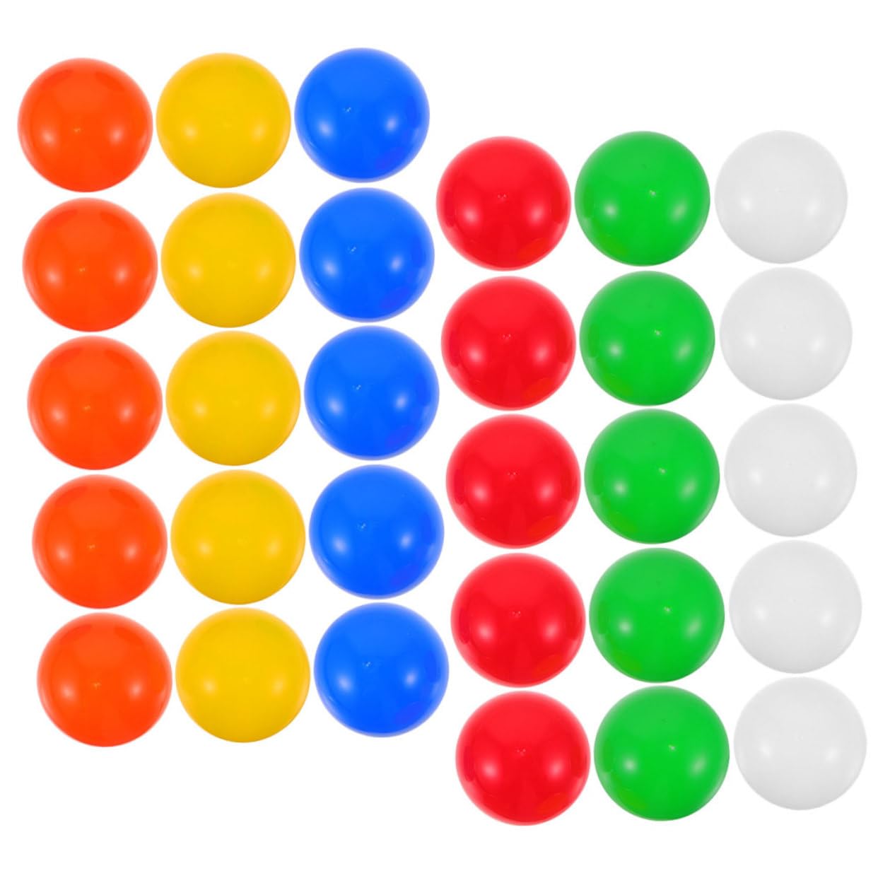 CHILDWEET Festive Supplies 30pcs Balls Openable Pong Balls Great for Party Games Raffle Drawings