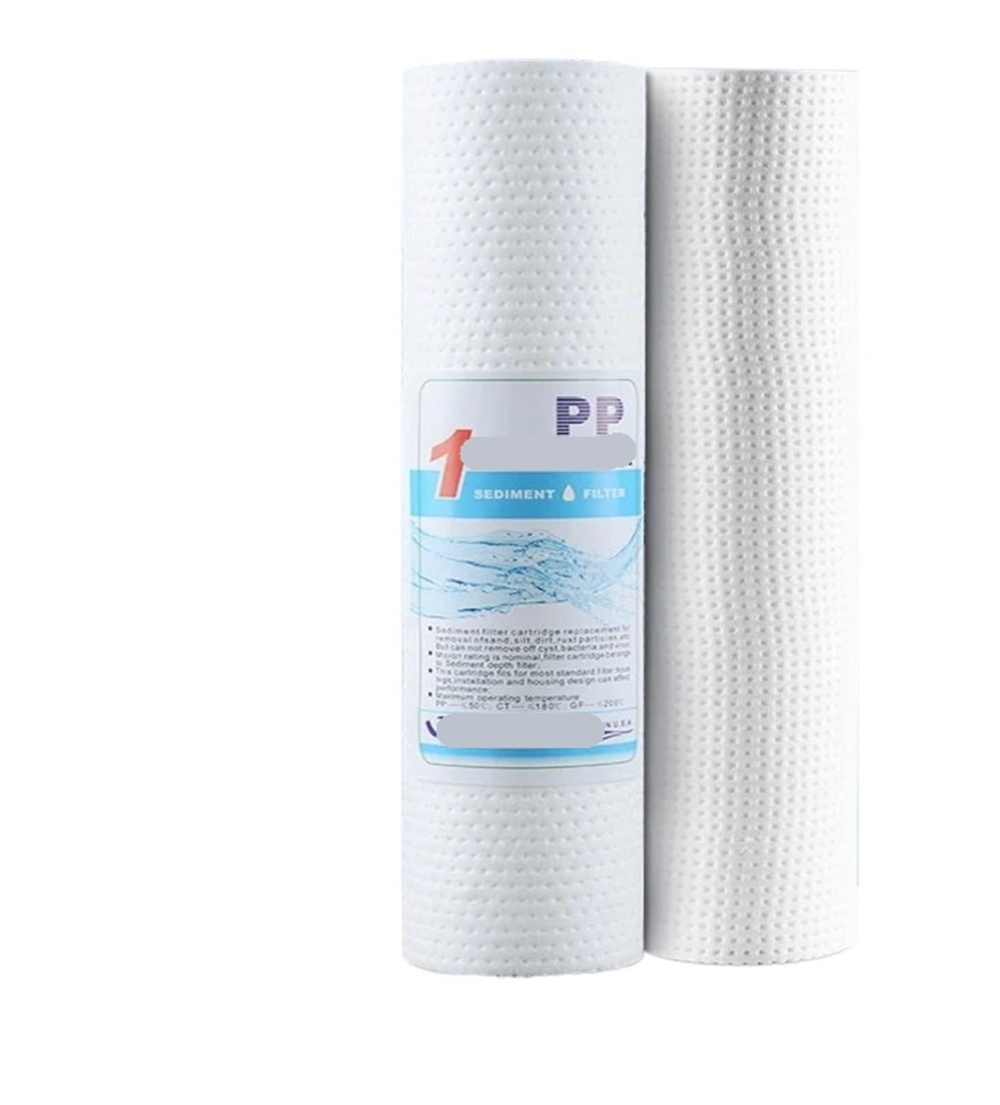 JJKKOZVQF 1pcs 10 Inch (254mm) Sediment Filter Cartridge,RO Water Systems(PPX4)