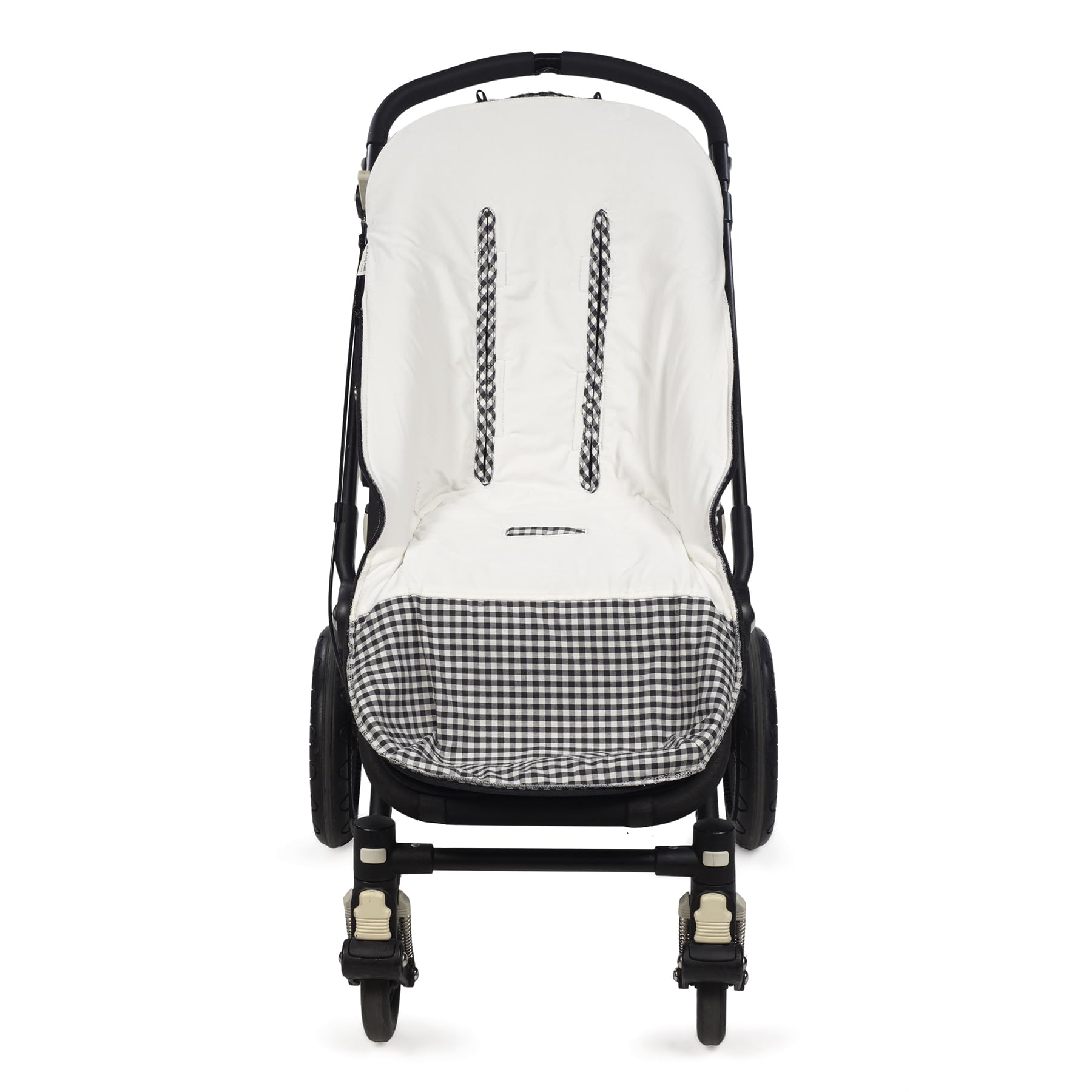Saco silla invierno I Love Vichy de Walking Mum (Negro)