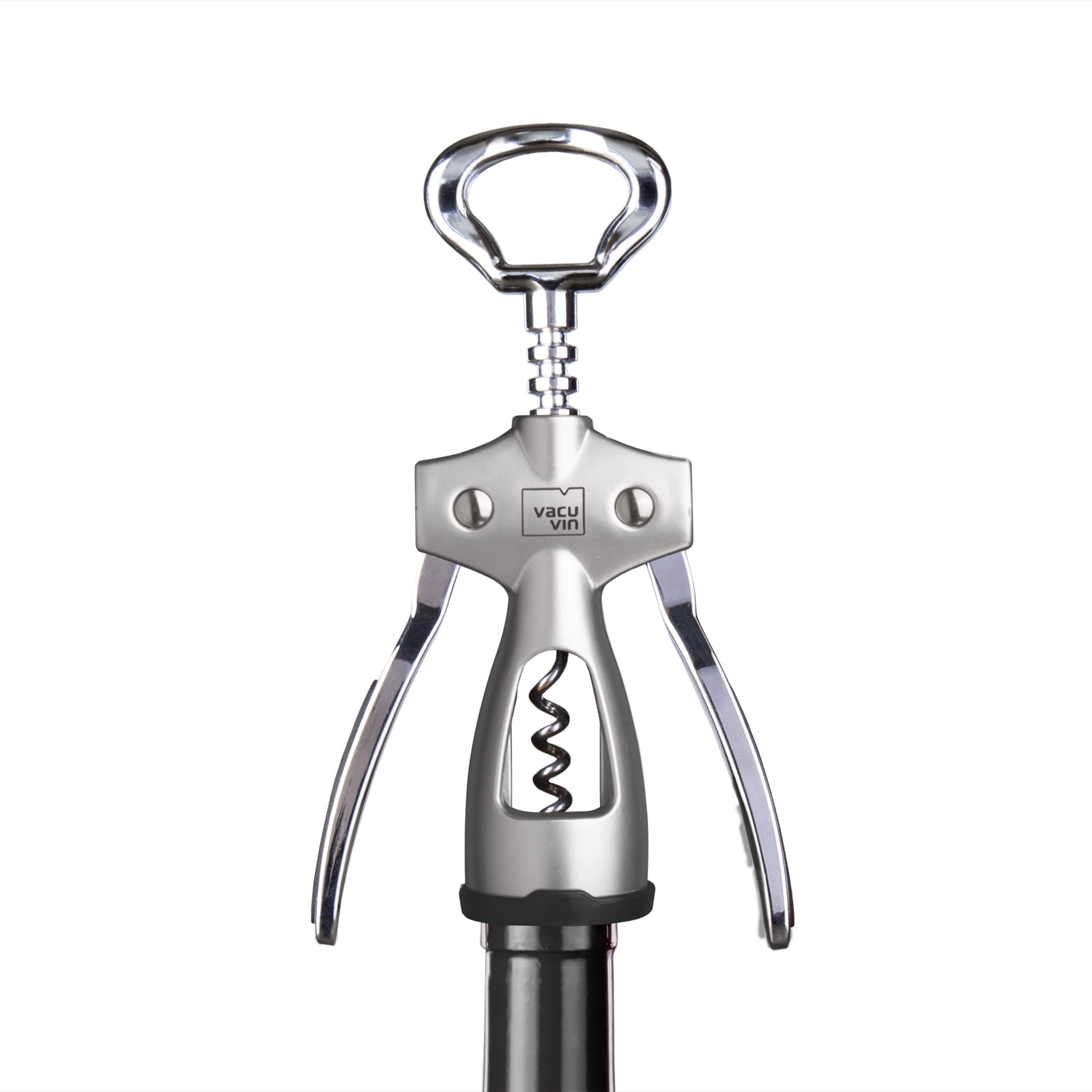 Vacuvin 68423606 Winged Corkscrew Giftpack, Silver - Image 2