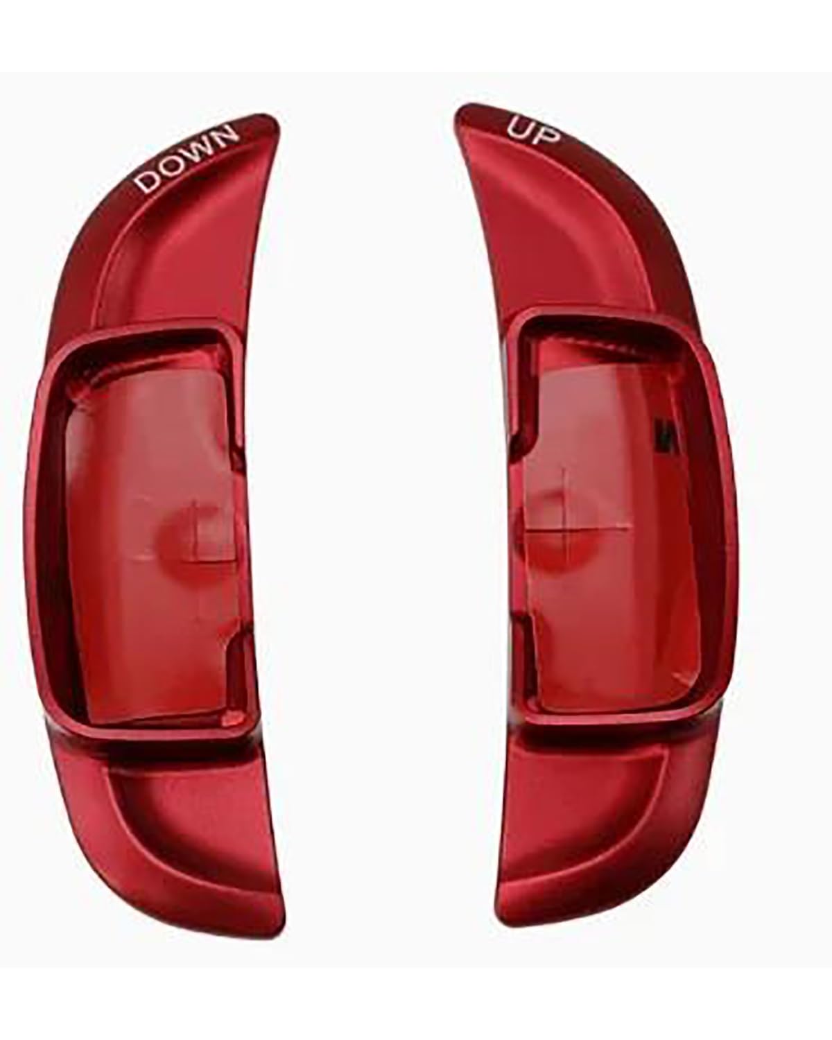 Hhyxxx Red For Benz W176 W246 W204 W212 X204 W166 Car Steering Wheel Paddle Shift(Red)