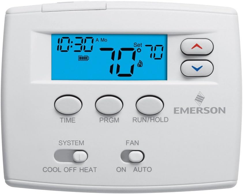 WhiteRodgers 1F800224 NA Digital 24 Hours Programmable Thermostat