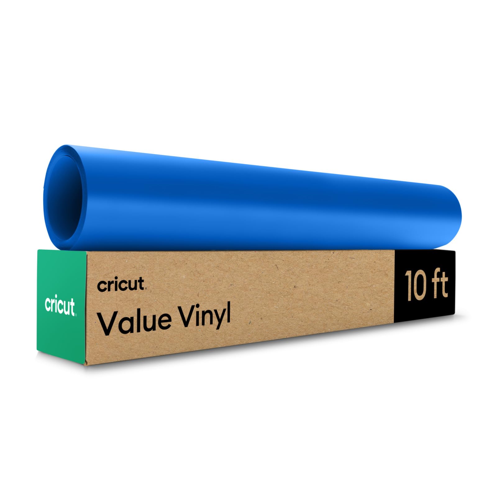 Cricut Permanent Adhesive Vinyl Roll | 30.5 cm × 3 m | Blue | Ideal for Customising Mugs, Notebooks, Home Décor & DIY Projects, for Decals, Journals, Labels, Scrapbook, Water Bottle