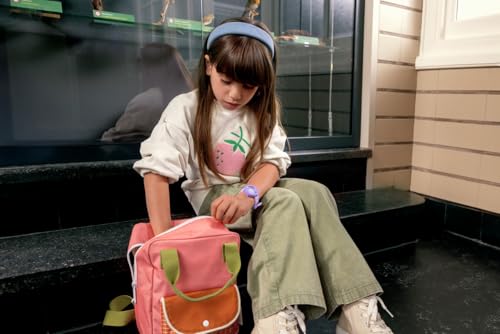 Flik Flak Girl Kids Watch Biosourced Quartz Waterproof Lavendology4