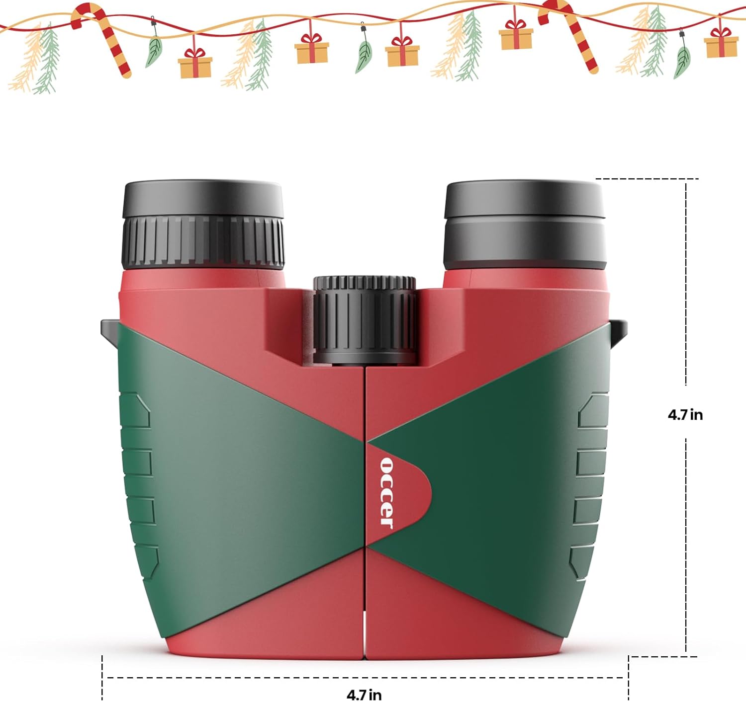 15x30 Compact Binoculars for Adults Kids - Occer Large View High Powered Binoculars for Bird Watching Concerts - Lightweight Small Binocs with Low Light Vision - Gifts for Men Women Children - Image 9