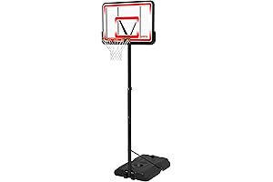Lifetime Adjustable Shatterproof Fusion Portable Basketball Hoop - A Backyard Champion for Basket-Craving Kids