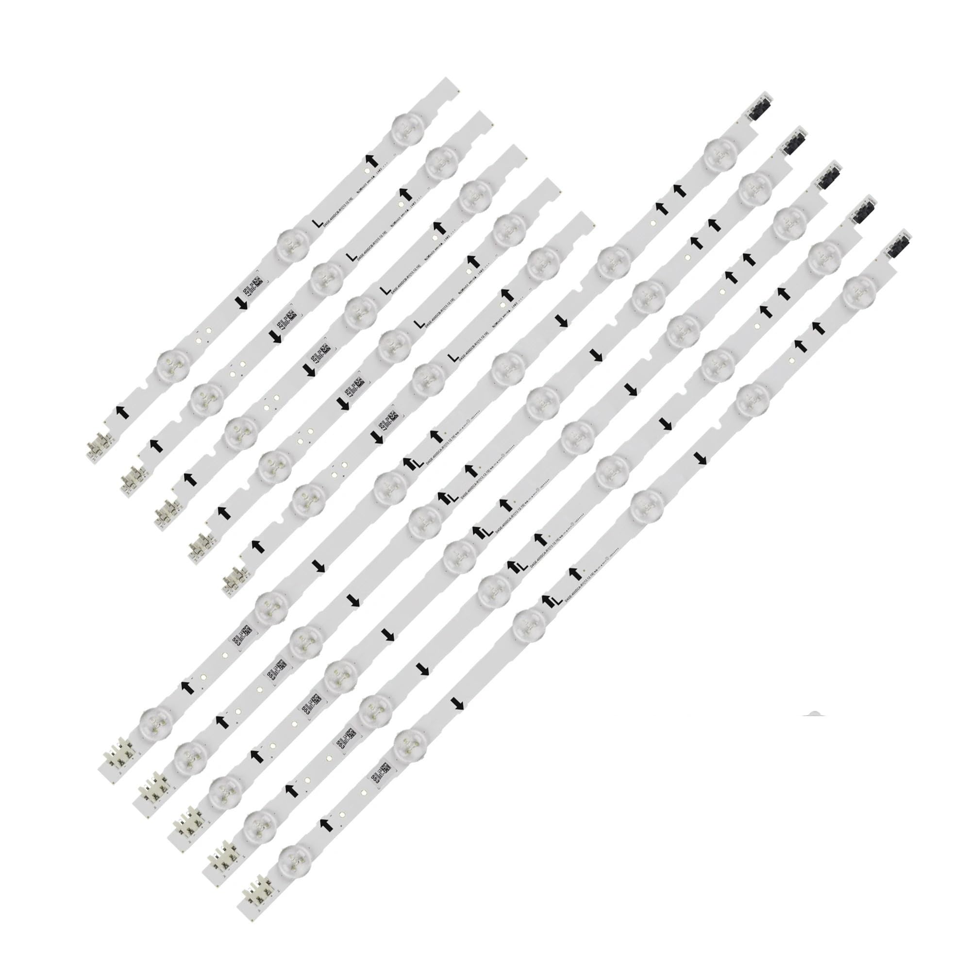 Rétroéclairage LED Samsung UE40J5100 et UE40H5000 | Kit de 10 pièces D4GE-400DCA D4GE-400DCB