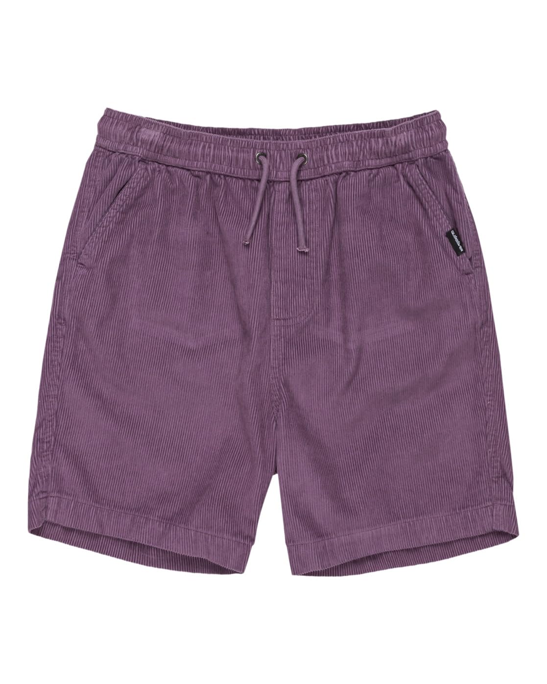 Quiksilver Elastic Waist Shorts Taxer Cord Youth Youth Purple 8