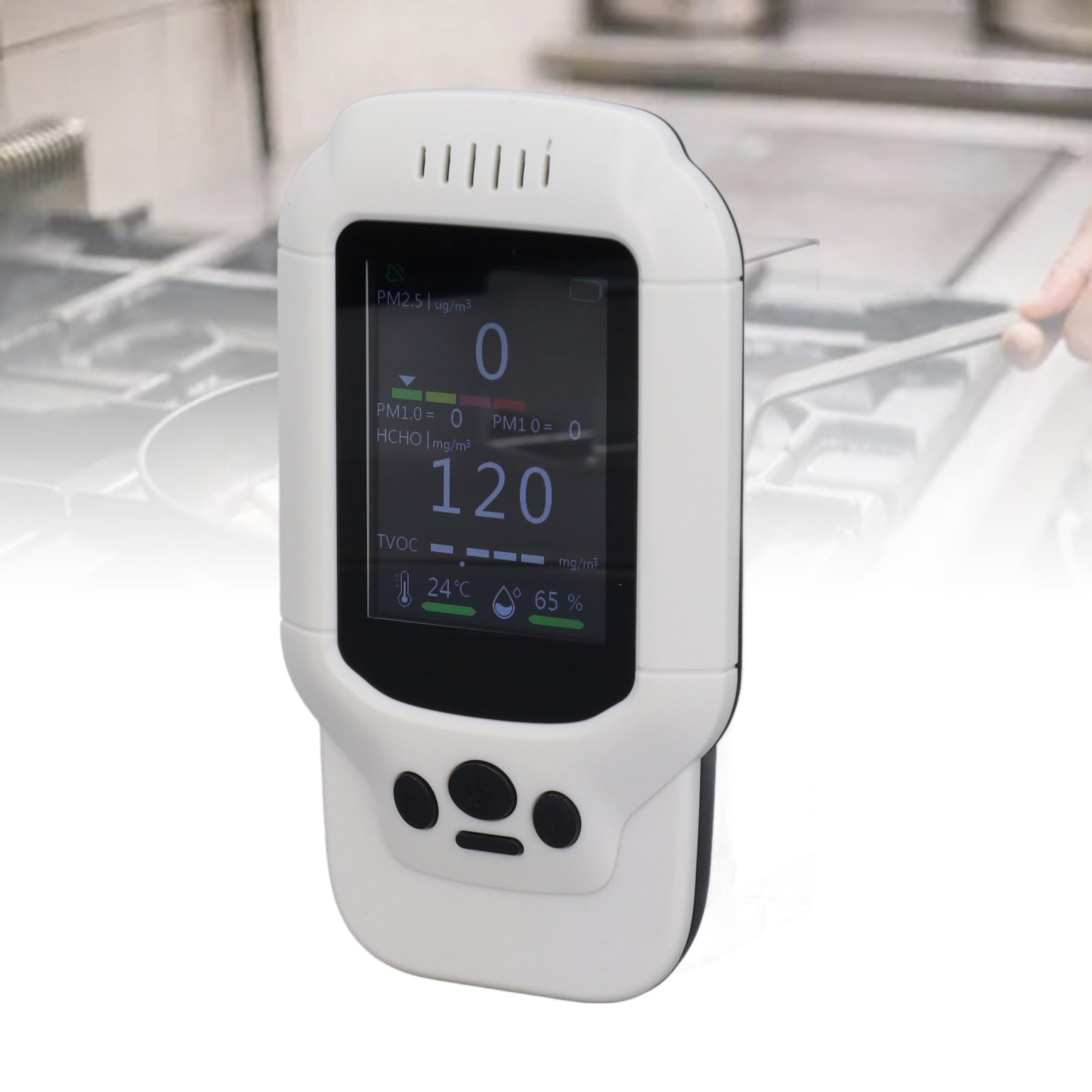 Monitor portátil PM2.5 PM1.0 PM10 de Alta precisión para Viajes a casa
