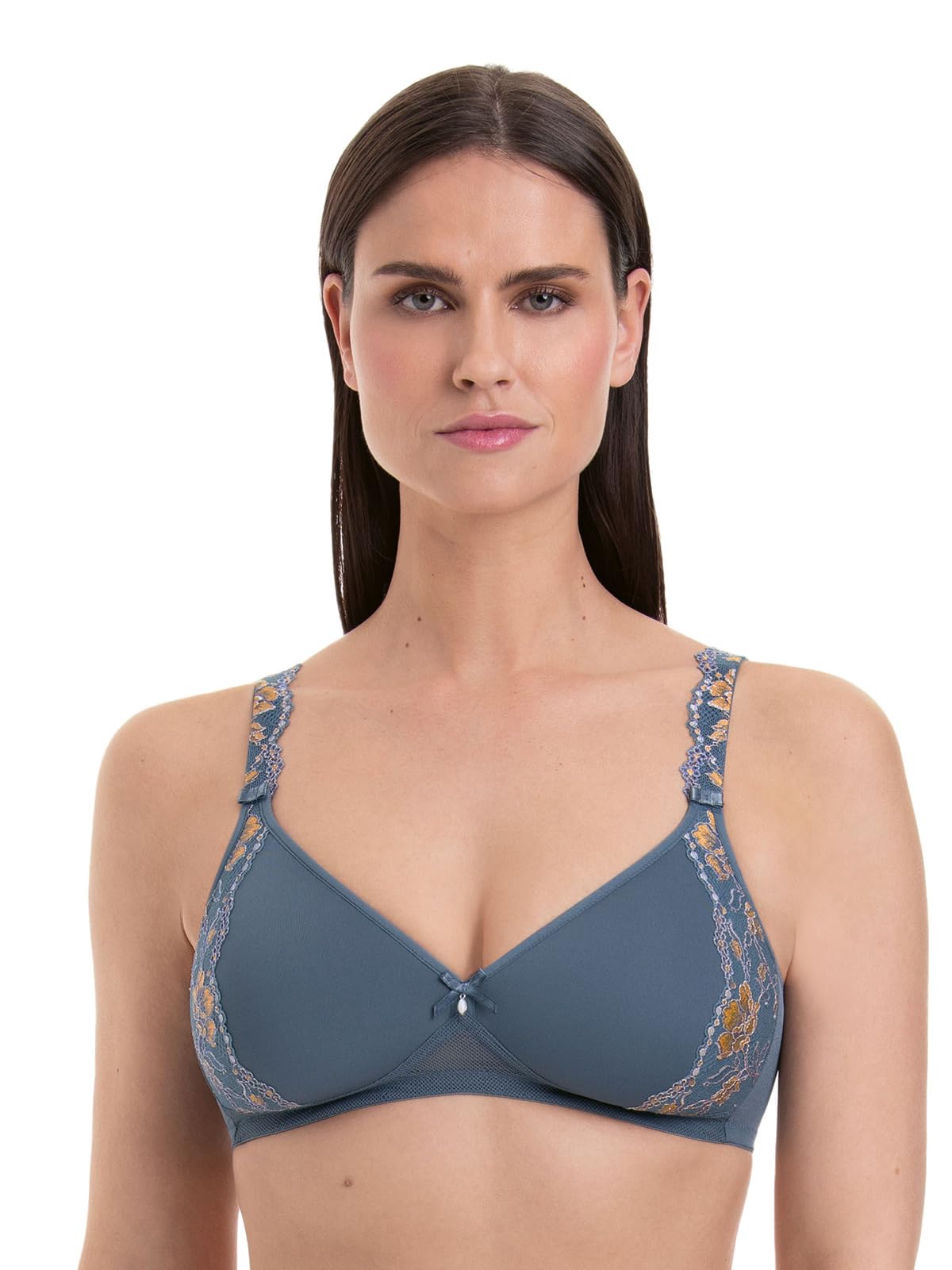Anita Womens Wire Free Soft Bra Colette 5250 Sky Grey