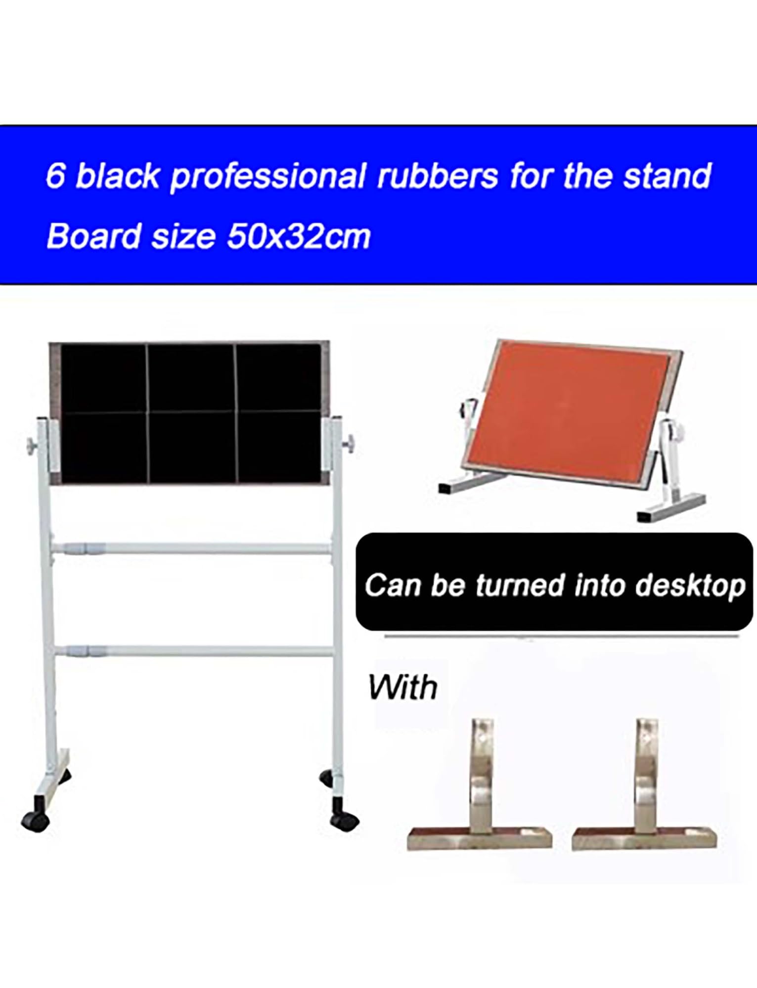 Ping Pong Rebound Board Trainer con altezza regolabile per uso domestico, ufficio e parco giochi