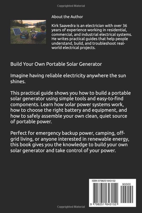 Build Your Own Portable Solar Generator: A Step-by-Step DIY Guide to Solar Backup Power, Off-Grid Energy Systems, and Portable Solar Battery Generators image 3