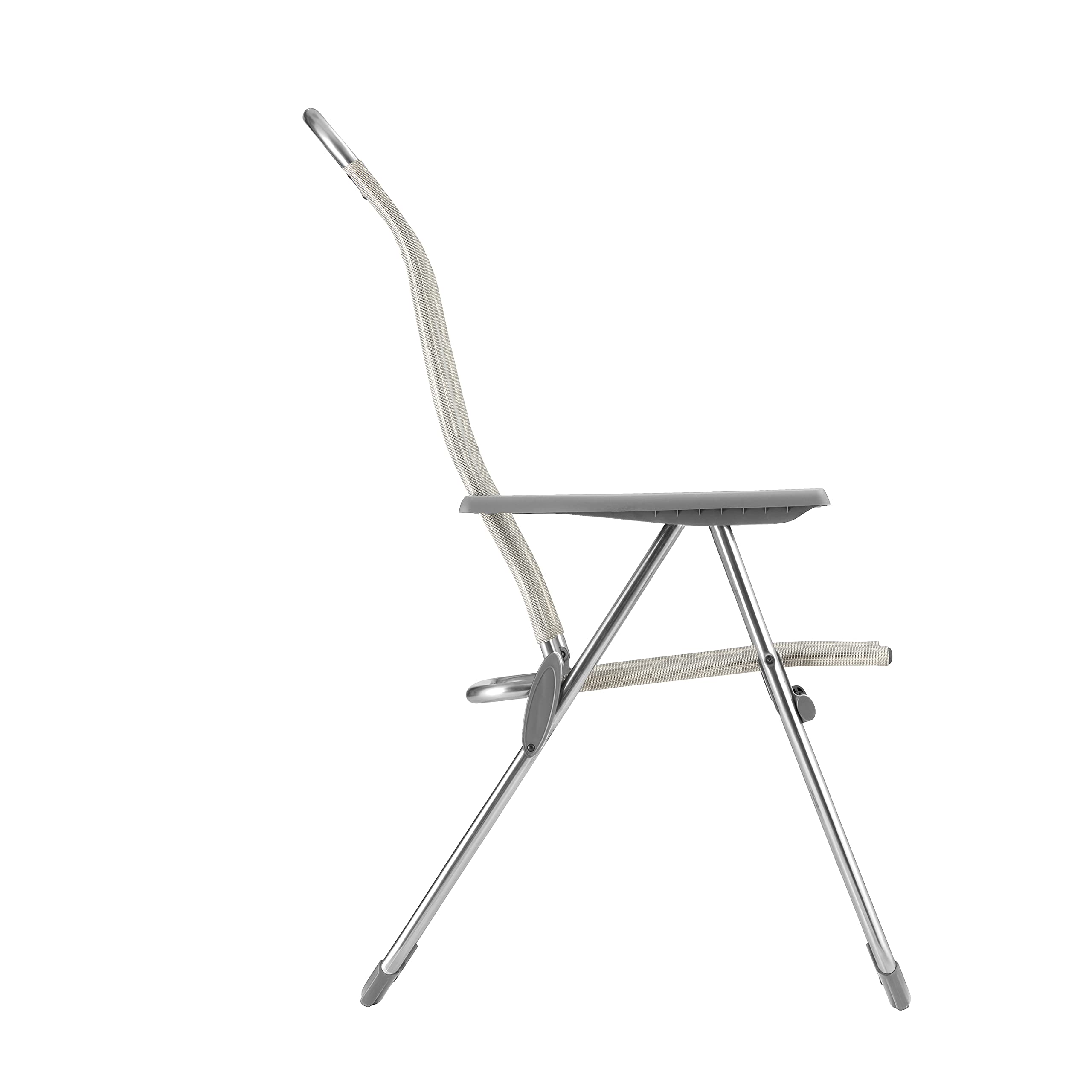 Lafuma Mobilier Alu Cham Sedia Pieghevole, Batyline, Beige, 62,5x67x111 cm