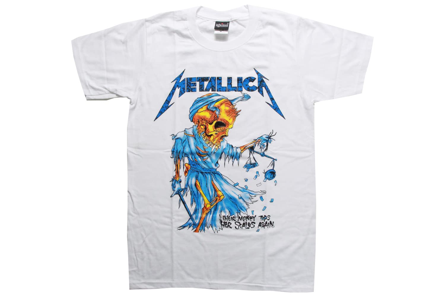 Amazon | [against] ロックTシャツ Metallica メタリカ 天秤
