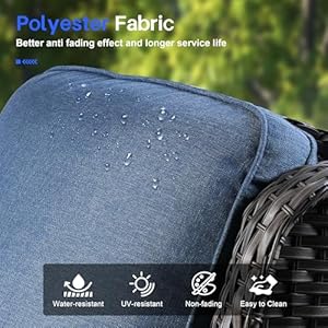 Patiofurnitureoutdoorfurnitureallweatherwicker7piecesconversationsetwithswivelrockingchairsmatchingsidetablehighbacksofaottomansandcoffeetablegreywickerdenimblue Urban Country Home Decor Patio furniture outdoor furniture all weather wicker 7 pieces conversation set with swivel rocking chairs matching side tablehigh back sofaottomans and coffee tablegrey wicker denim blue urban country home decor