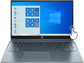 Newest HP Pavilion 15.6" IPS FHD Touchscreen Laptop, Intel 12th Gen 10-Core i7-1255U, 16GB DDR4 512GB NVMe SSD, WiFi 6, USB-C, Backlit Keyboard, HDMI, Webcam, Windows 11 Home (15-EG2073CL, Blue)