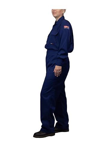 Miniatura 2 de National Safety Apparel TCGSCWN00116SMRG00 - Overol Tecgen Select FR para mujer, talla S, color azul marino
