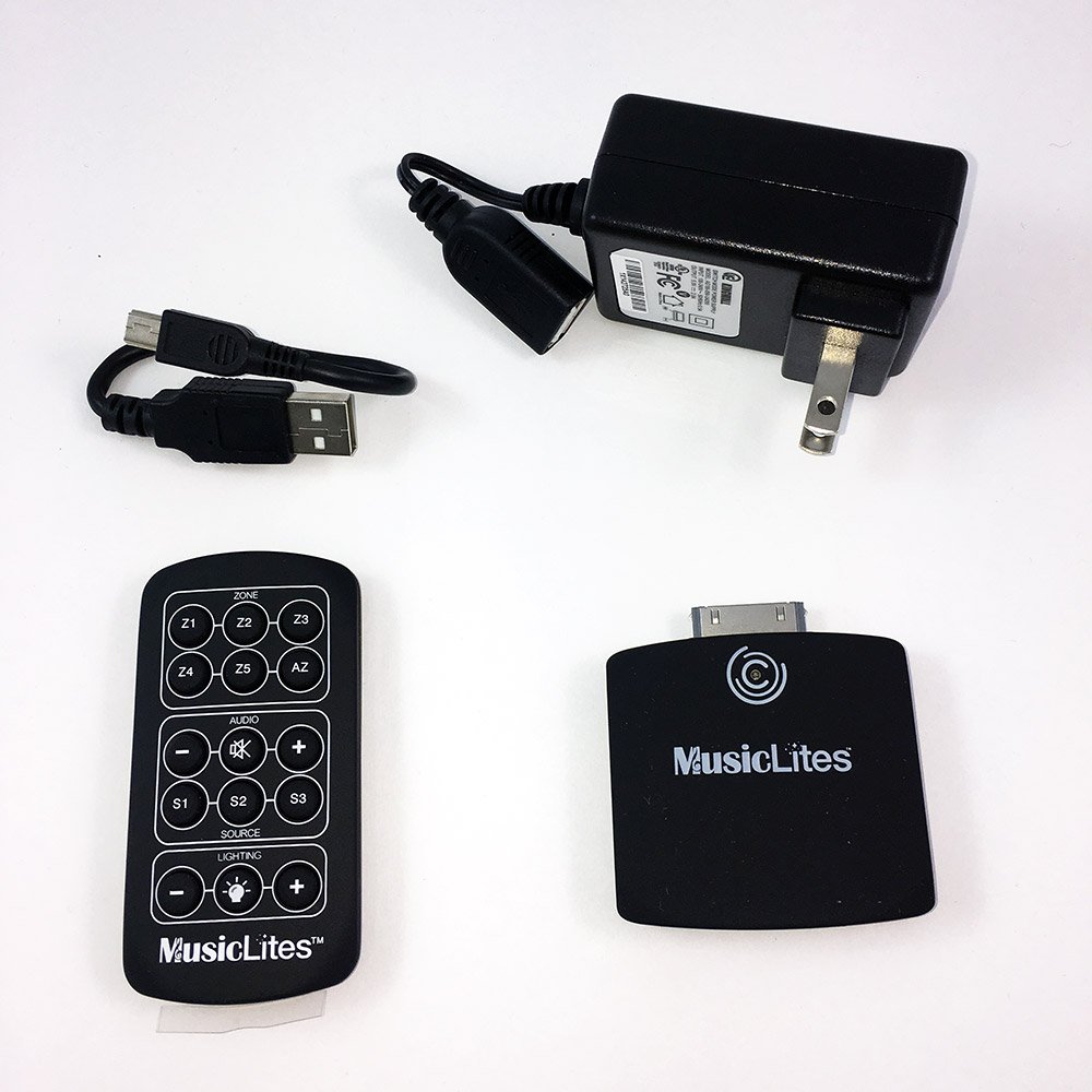 Sylvania MusicLites iPod/iPhone/iPad Audio Transmitter with Remote (72469)