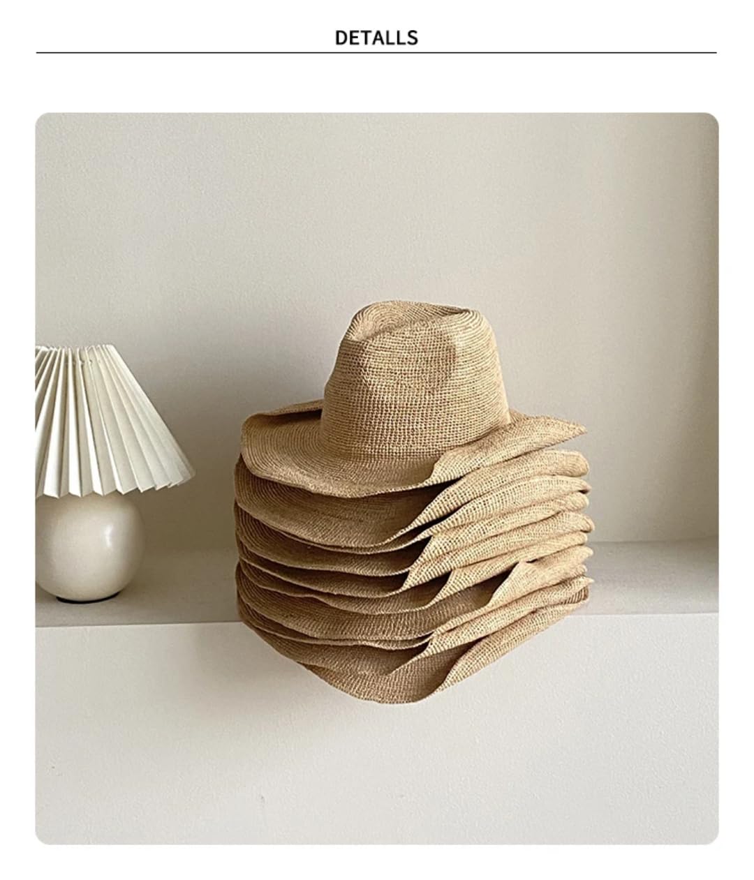 Cappello di Paglia Sole Raffias Cappelli da Cowboy retrò Uomini Donne Jazz da Spiaggia Top Cappello da Sole Panama Cappello di Paglia Panama