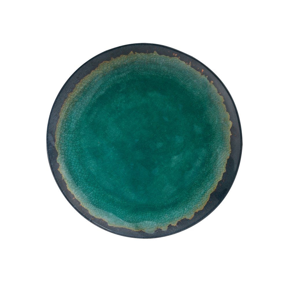Merritt International, Natural Elements 9" Luncheon Plate, Turquoise