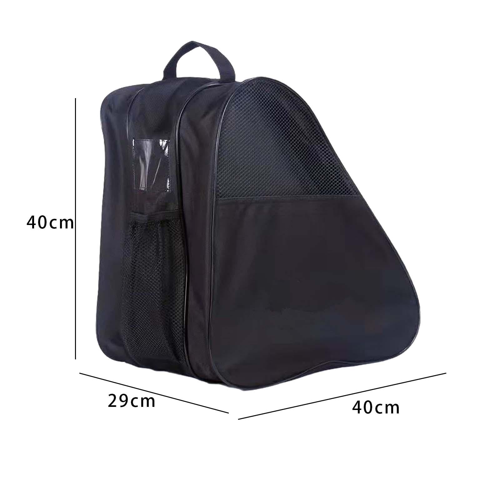 F Fityle Sac de Transport pour Patins à roulettes, Accessoires de Patinage, Patins de Hockey sur Glace, Sac à Main en Tissu Oxford, Sac de Patinage sur Glace,
