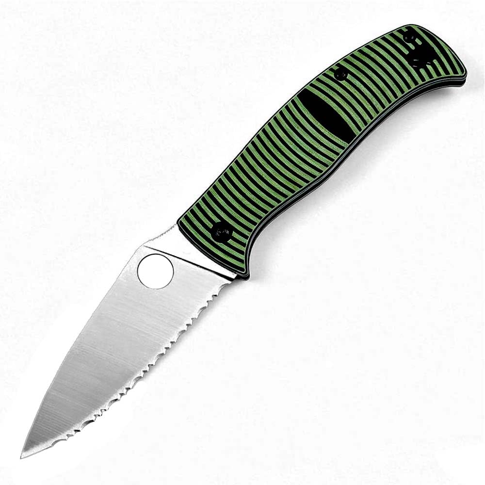 Klappmesser 8.35" scharfes Taschenmesser Loch aus stahl vg-10, Streifen G10, Edc Outdoor Messer, Survival Jagdmesser einhandmesser, flipper messer multitool mit clip, Rettungsmesser tanto, geschenk