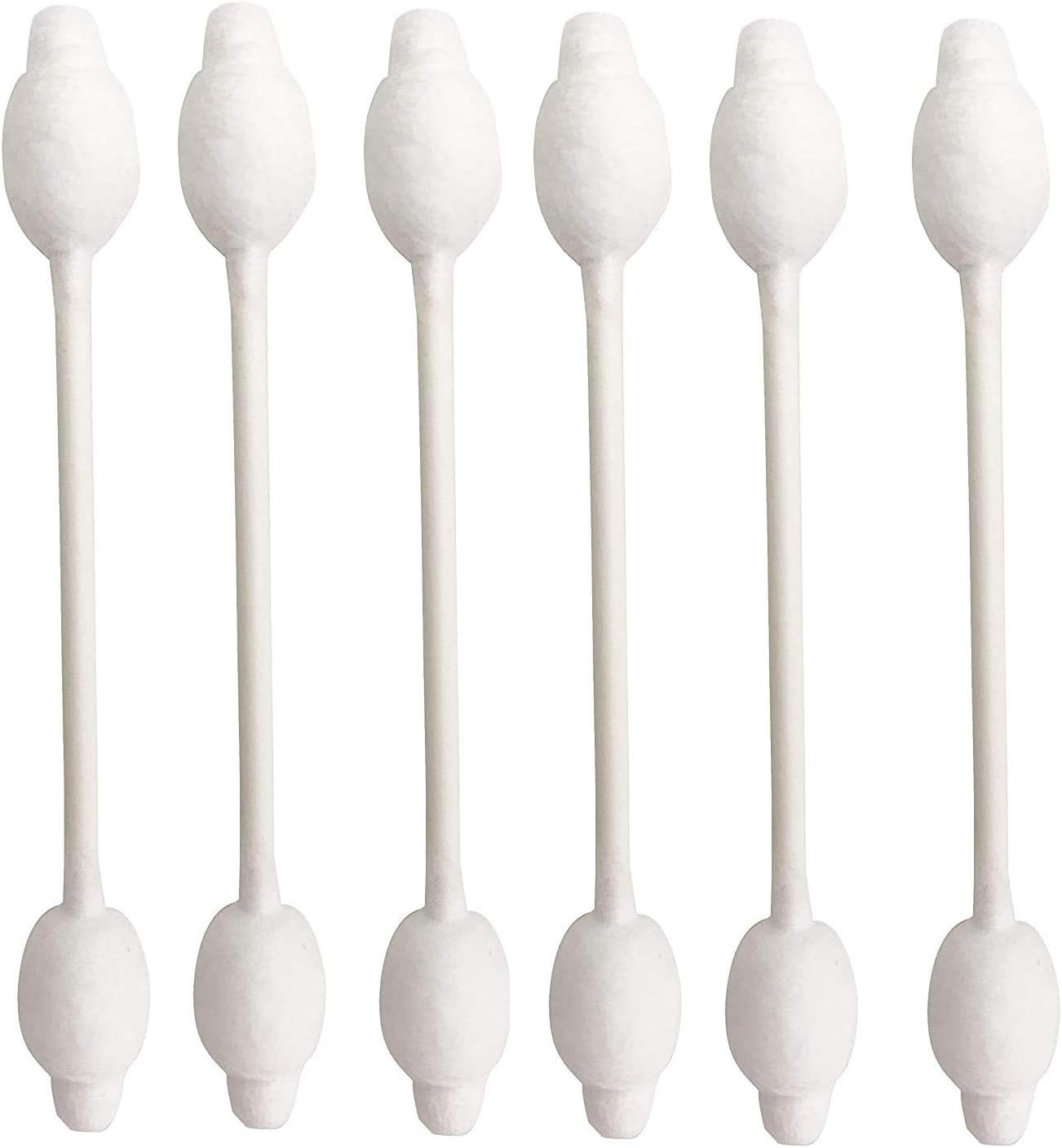 Baby Cotton Swabs, Organic Chlorine-Free Safety Swabs for Kids or Newborn Babies, 100% Biodegradable Gentle Baby Qtips, Cruelty-Free & Hypoallergenic Children Cotton Buds (4 packs of 55 ct. Total 220)