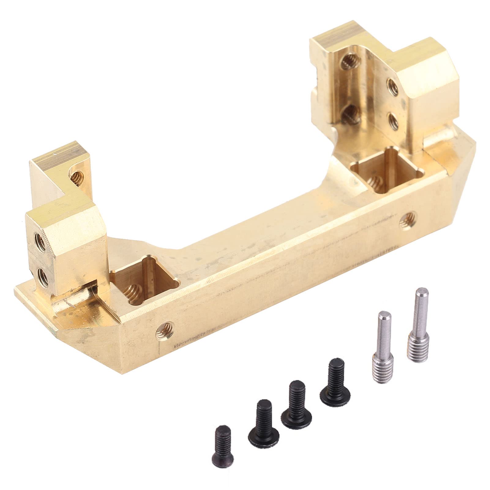 RC Front Bumper Mount, Brass Front Bumper Mount for RC Crawler Car with High Simulation Accessory, for Better Crawling Experience