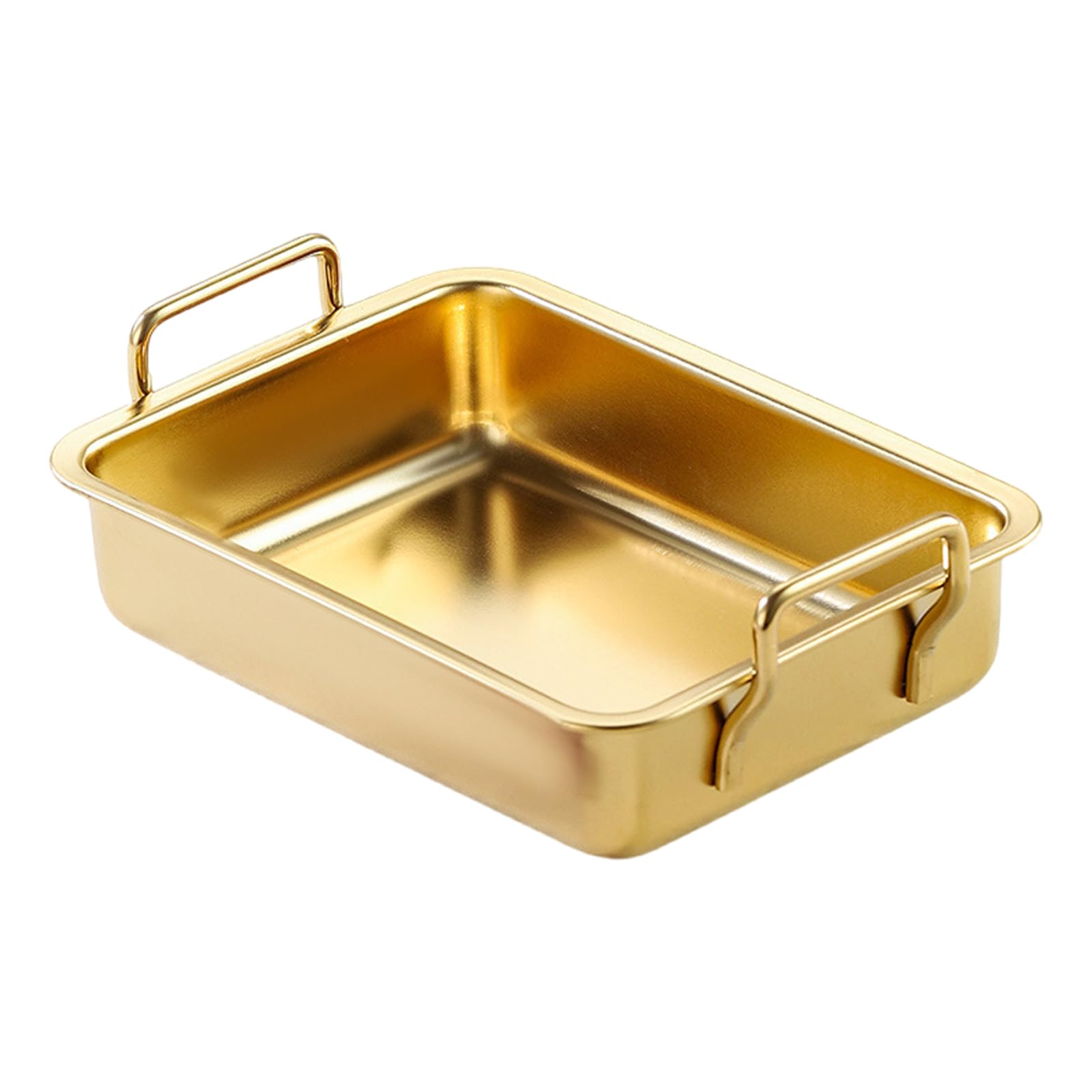 Tsophreniq Multifunctional Baking Tray for Cakes Casseroles and Breads Stainless Steel Rectangle Cake Pan Cooking Sheet Rusts Resistant Bakewares