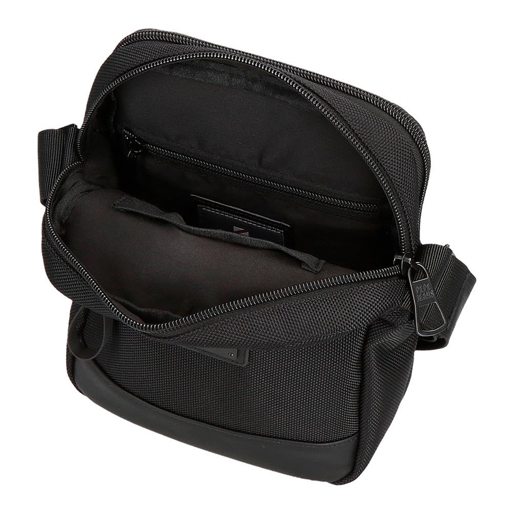 Pepe Jeans Blackmore, bandolera, riñonera, carterón, fabricada en poliéster y detalles en piel sintética, Tejido acabado repelente al agua. De Joumma Bags