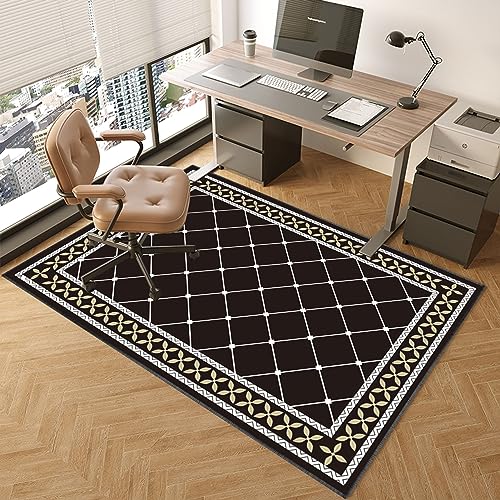 Alfombra para silla Gamer, alfombra de piso multifunción, para suelo de madera, hogar, oficina, protector para silla, 100 x 120 cm, protector de suelo